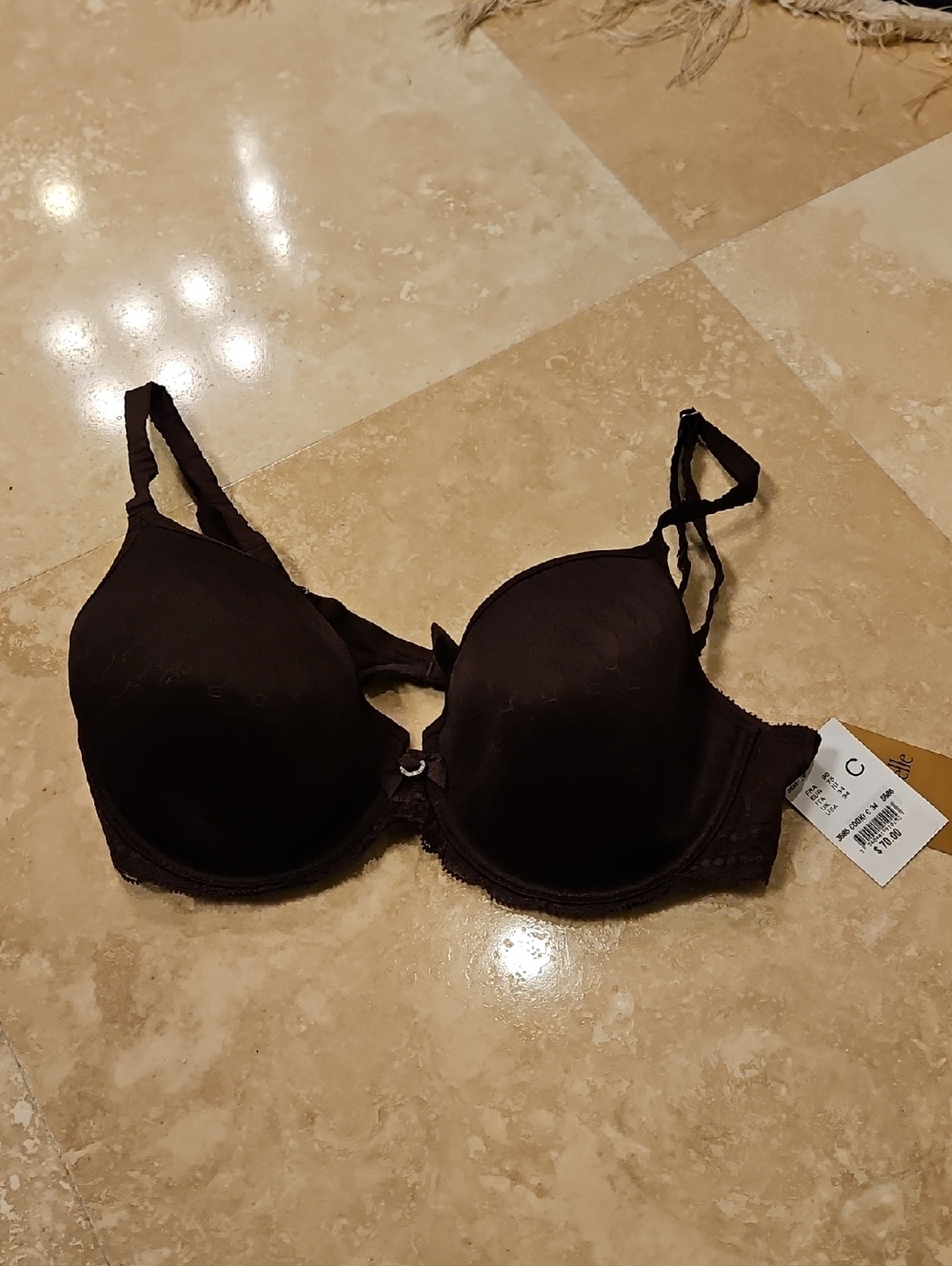 NWT Chantelle Brown Underwire Bra